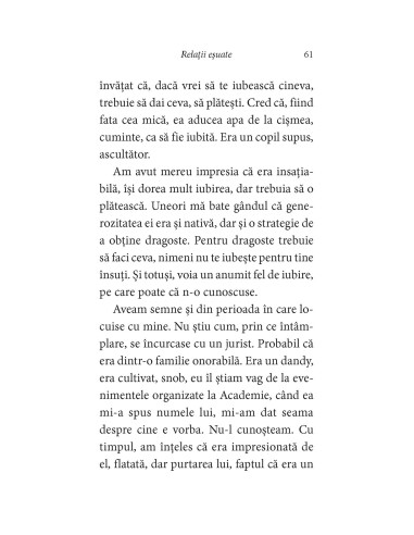 Relaţii eşuate Relaţii eşuate