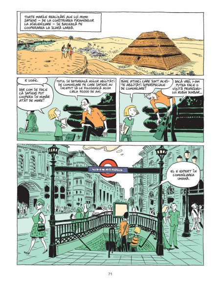 Sapiens. O istorie grafică