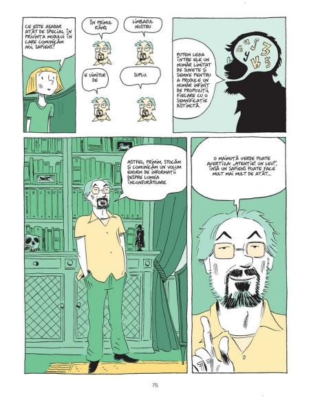 Sapiens. O istorie grafică