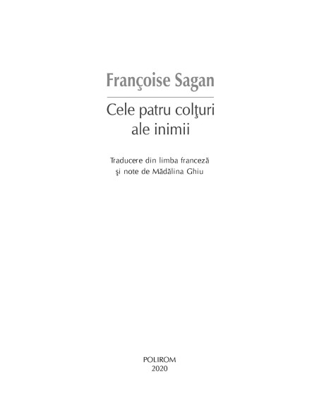 Cele patru colţuri ale inimii