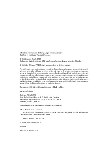 Antropologie structurală zero