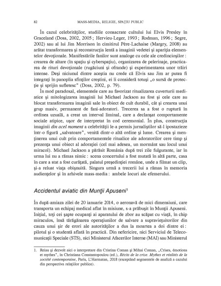 Mass-media, religie, spaţiu public