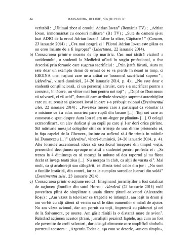 Mass-media, religie, spaţiu public Mass-media, religie, spaţiu public