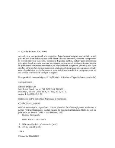 Ghid de supravieţuire în pandemie