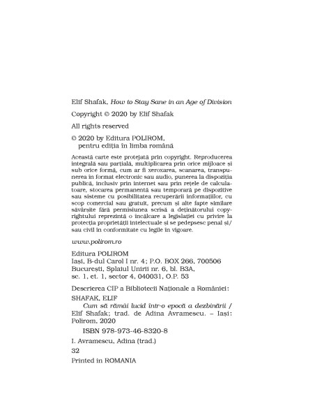 Cum să rămâi lucid într-o epocă a dezbinării