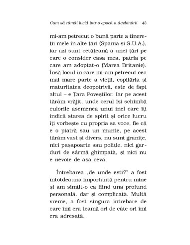 Cum să rămâi lucid într-o epocă a... Cum să rămâi lucid într-o epocă a...
