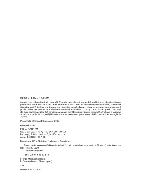 Boala cronică. O perspectivă interdisciplinară