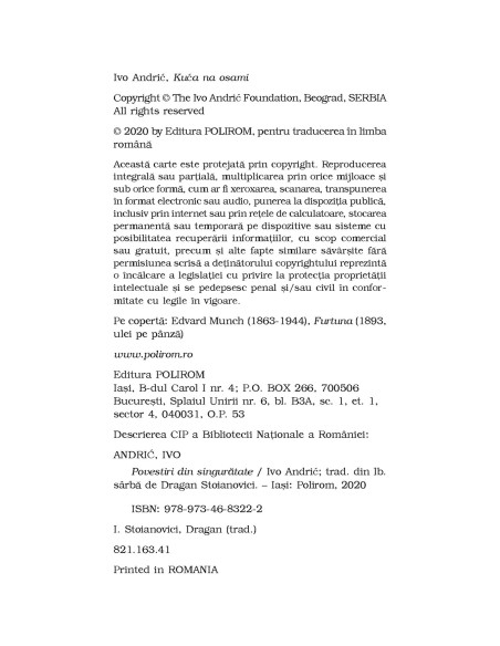 Povestiri din singurătate