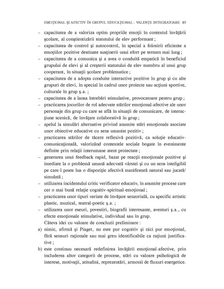 Educaţia emoţional-afectivă