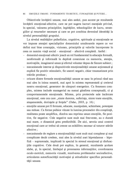 Educaţia emoţional-afectivă