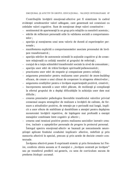 Educaţia emoţional-afectivă