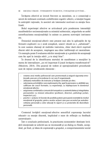 Educaţia emoţional-afectivă