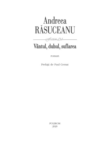 Vântul, duhul, suflarea Vântul, duhul, suflarea