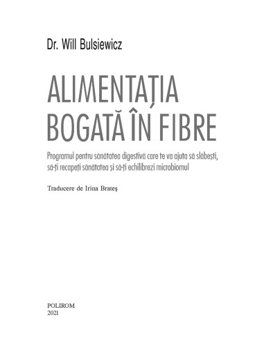 Alimentaţia bogată în fibre