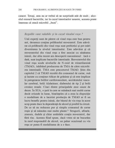 Alimentaţia bogată în fibre