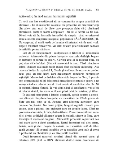 Alimentaţia bogată în fibre