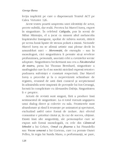 Viaţă şi teatru pe Scena lumii