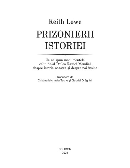 Prizonierii istoriei