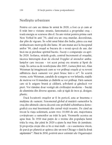 10 lecții pentru o lume postpandemică