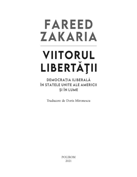 Viitorul libertăţii
