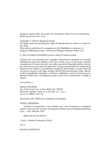 Schimbă-ţi personalitatea ca să-ţi...