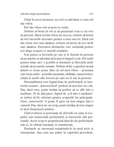 Schimbă-ţi personalitatea ca să-ţi...