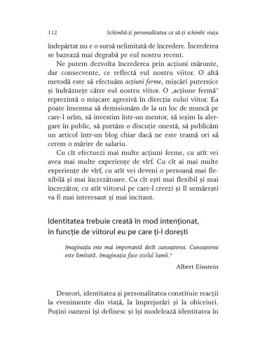 Schimbă-ţi personalitatea ca să-ţi...