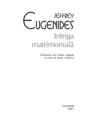 Intriga matrimonială