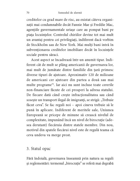 Semnalul de alarmă.