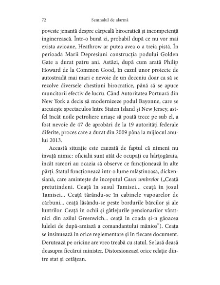 Semnalul de alarmă.