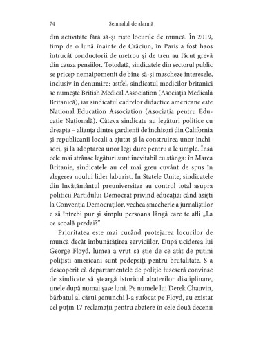 Semnalul de alarmă.