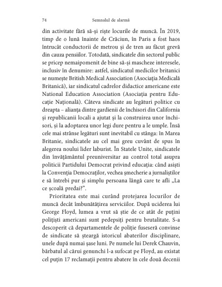 Semnalul de alarmă.