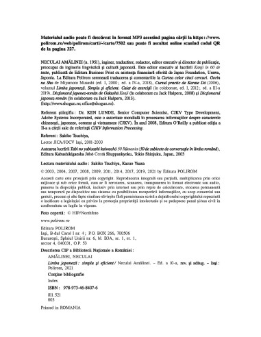 Limba japoneză. Simplu şi eficient....