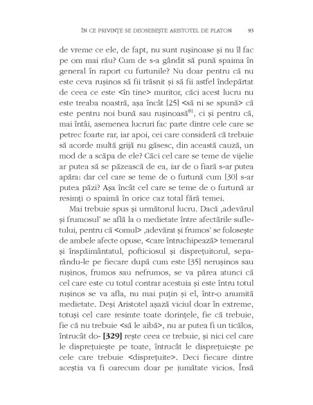 În ce privinţe se deosebeşte Aristotel de Platon