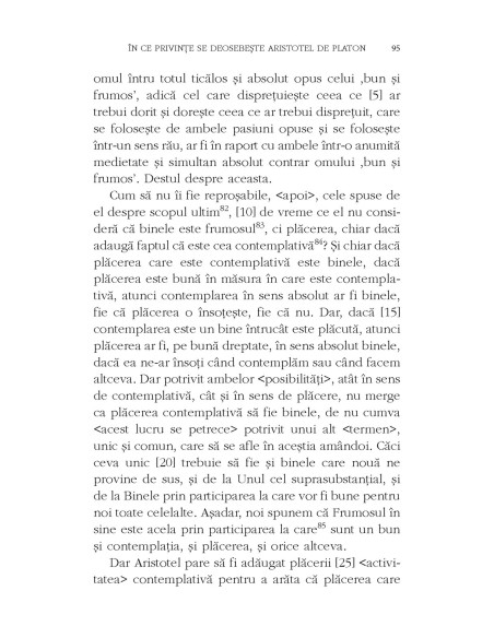 În ce privinţe se deosebeşte Aristotel de Platon