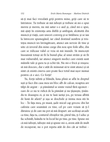 Spune-mi că mă iubeşti... Erich Maria...