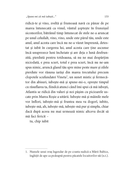 Spune-mi că mă iubeşti... Erich Maria Remarque