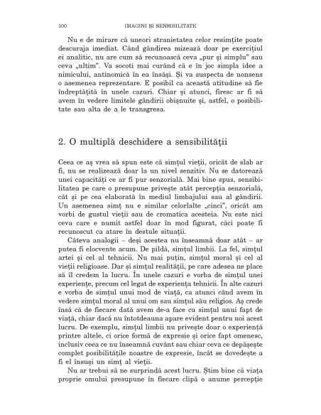 Despre simţul vieţii