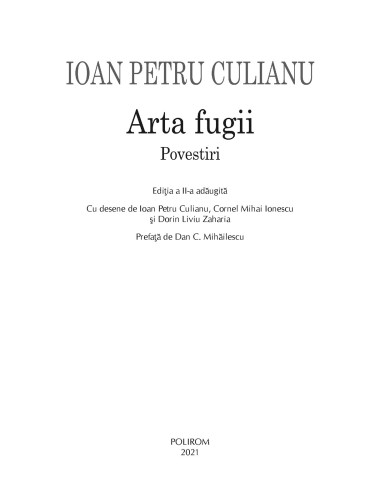 Arta fugii Arta fugii