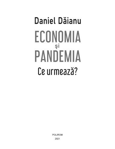 Economia şi pandemia Economia şi pandemia