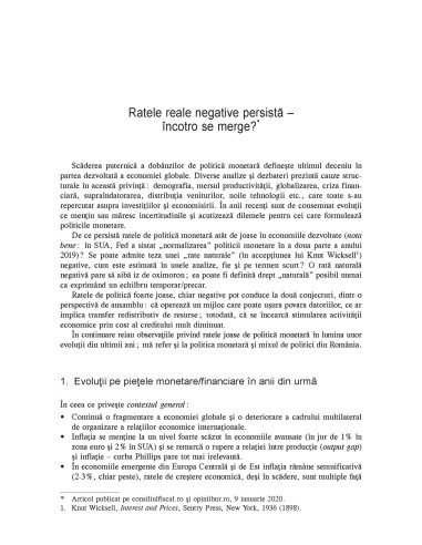 Economia şi pandemia Economia şi pandemia