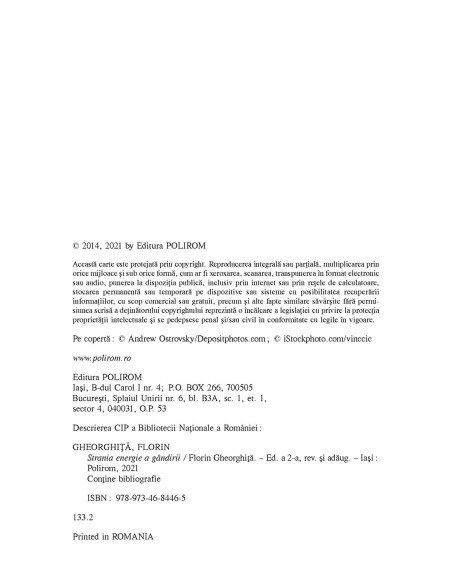 Strania energie a gândirii 