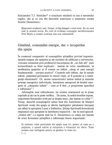 Strania energie a gândirii 