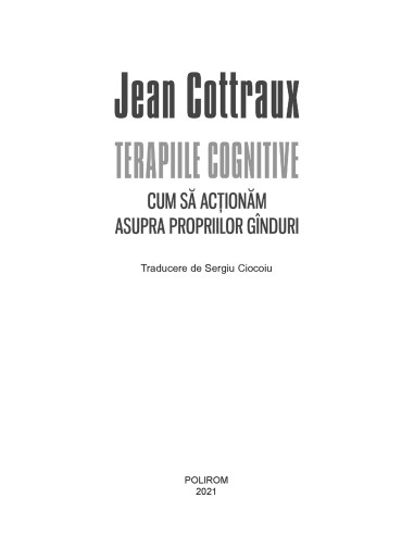 Terapiile cognitive 