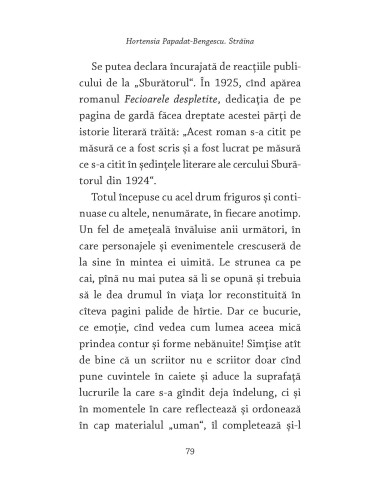 Hortensia Papadat-Bengescu. Străina