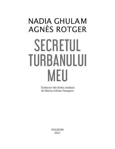 Secretul turbanului meu