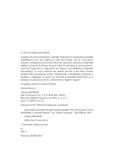 A fost odată ca niciodată Partidul...