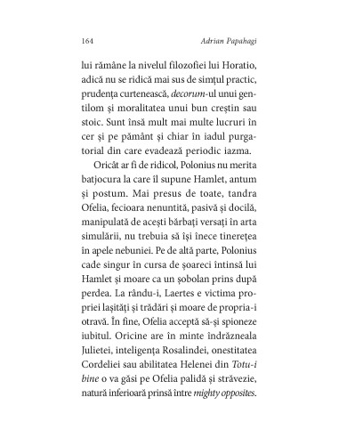 Shakespeare interpretat de Adrian...