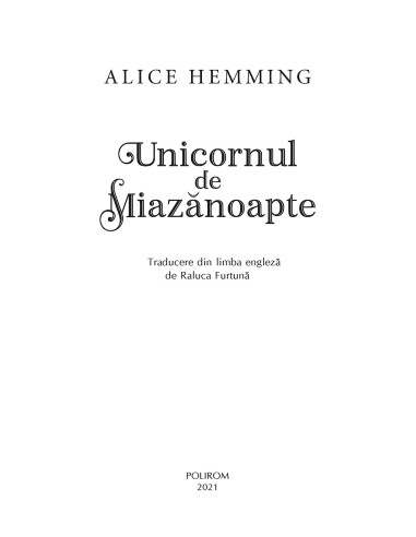 Unicornul de Miazănoapte Unicornul de Miazănoapte