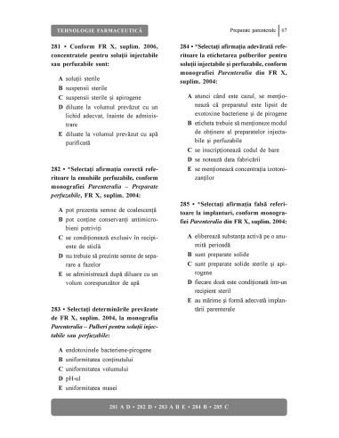 Teste-grilă de tehnologie...